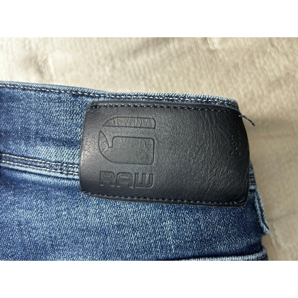 G-STAR RAW Kafey Ultra High Skinny Jeans Women's 26/32 Dark Wash Stretch Denim - Picture 3 of 16
